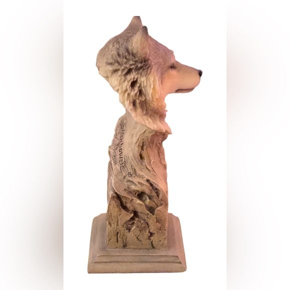 Mill Creek Studios Art Signature Wolf #38230 Sculpture Figures - Picture 13 of 17